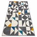 Alfombra GINA 21243651 Geométrico Gris