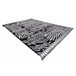 Alfombra MAROC G8499 Franjas Bereber marroquí Shaggy 120x170 Negro