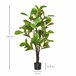Plantas Artificiales PE, PEVA HOMCOM, hogar - decoración Verde