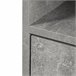 Conjunto Muebles de Entrada Tablero de partículas HOMCOM 90 Gris