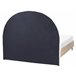 Beliani Cama con somier Poliéster MILLAY 156x211 Blanco/ Beige