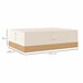 Funda Protectora para Muebles Tela Oxford 600D Outsunny 275x208 Beige