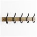 Perchero de Pared Amaia 5 Perchas Madera