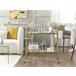 Beliani Carrito de cocina NOTI Dorado
