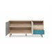 Aparador con 2 puertas y 2 cajones TILE Roble