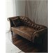 Beliani Chaise longue izquierdo Gamuza sintética LATTES Marron Claro
