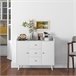 Aparador de Salón Melamina de Madera HOMCOM Blanco