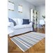 Alfombra ECO sisal BOHO MOROC Líneas 22328 franjas 194x290 Gris