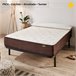 Pack Colchon + Almohada Visco + Somier Descansin | Ideal Personas con Dolores de Espalda, Silencioso 