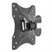 Soporte TV pared inclinable/orientable Kaorka Negro