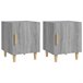 2 Mesitas de Noche 40 Gris