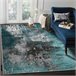 Alfombra DE LUXE moderna 570 vintage - Structural 200x290 Verde