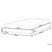 Beliani Cama con somier Poliéster ROANNE 169x211 Beige
