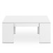 Mesa de centro elevable Kendra 100x50 Blanco
