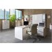 Set 2 puertas para estantería baja STAMPA Blanco Brillo