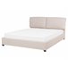 Beliani Cama con somier Poliéster BELFORT 171x212 Beige