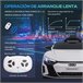 Coche Eléctrico Infantil PP, Metal HOMCOM Blanco