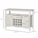 Aparador de Cocina MDF HOMCOM, hogar - cocina Blanco