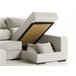 Chaise longue LUCIA IV Gris Claro