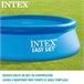 Cobertor solar INTEX piscinas Easy Set/Metal Frame Azul