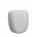 Puff redondo GAEL 42x42cm color blanco Beige