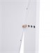 Joyero de Pie con Espejo MDF HOMCOM, hogar - decoración hogareña Blanco