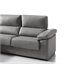 Chaise longue BEA Gris Claro