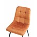 Beliani Silla de comedor POWELL Beliani Silla de comedor POWELL Naranja