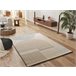 Alfombra estilo escandinavo y forma de arco GARDEN - ATTICGO 140x200 Beige