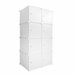 Armario Vestidor Cube Personalizable Boxed Simply 8 Cubos/Puertas Blanco