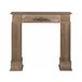 Beliani Repisa de la chimenea NARNIA Marron