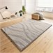 Alfombra shaggy de estilo escandinavo HELIA - ATTICGO 80x150 Plateado