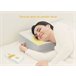 Almohada Antiarrugas ERGO con Funda de Almohada de seda Blanco