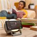 Altavoz Cargador Inalámbrico con LED Gris