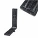 Banco plegable Mark para 4 personas metal/plástico Negro