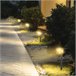 Aktive Set 6 balizas solares LED 5-10 lúmenes diseño 2 en 1 Negro
