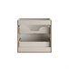 Mueble bajo lavabo 3 compartimientos Alba 80 Beige