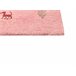 Beliani Alfombra de pelo corto YULAFI 160x230 Fucsia