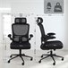 Silla de oficina - Newberg - Tela Negro