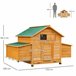 Gallinero de Madera Exterior Madera de abeto PawHut Marron