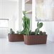 Jardinera para balcón BOARDEE BASIC 4,9L Gris Claro
