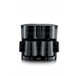 Cafetera de filtro dúo con 2 jarras termo, 2 x aprox. Severin KA 9315 - 2 x 1000 W Negro