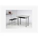 Mesa de cocina extensible CONFOR libro Negro