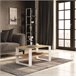 Mesa de centro ALEX 92x53 Blanco/ Madera