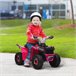 Quad Eléctrico PP, Metal HOMCOM Rosa