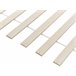Beliani Cama con somier Madera de pino ORLU 207x94 Blanco