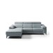 Chaise longue 4 plazas relax eléctrico AMIL izquierda azul Azul