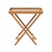 Beliani Conjunto bistro JAVA Marron