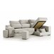 Chaise longue LUCIA IV Gris Claro