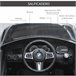Coche Eléctrico PP, Acero HOMCOM Negro